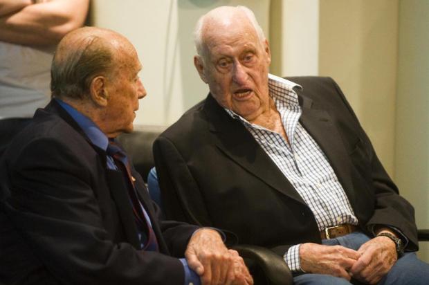 João Havelange comete gafe na reeleição de Nuzman no COB ANTONIO SCORZA/AFP