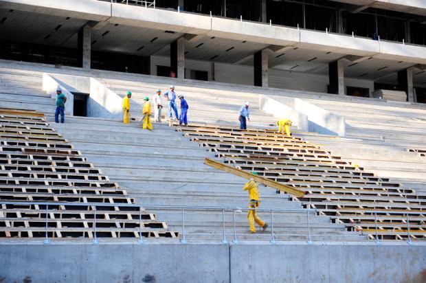 Ministério Público pede a suspensão de teste da avalanche gremista na Arena Omar Freitas/ Agência RBS/