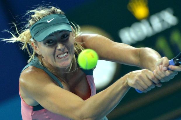 Sharapova descarta jogar torneio em Florianópolis em 2013 Mark Ralston/AFP Sharapova descarta jogar torneio em Florianópolis em 2013 Mark Ralston/AFP