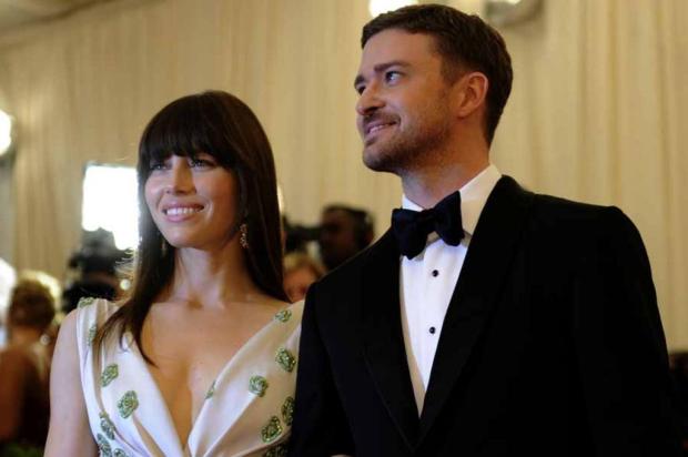 Fotos do casamento de Justin Timberlake e Jessica Biel serão divulgadas amanhã Timothy A. Clary/AFP Fotos do casamento de Justin Timberlake e Jessica Biel serão divulgadas amanhã Timothy A. Clary/AFP