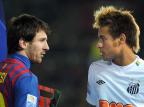 Santos aceita propostas de Barça e Real, e Neymar escolherá seu destino AFP PHOTO/KAZUHIRO NOGI /