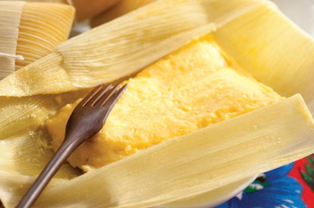 Pamonha é feita com queijo coalho Sheila Olivera/Cozinha Nestlé