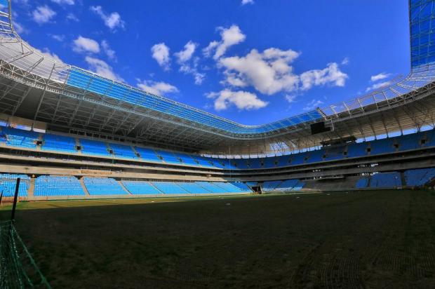 Gremistas esgotam ingressos para o setor da Geral para a inauguração da Arena Omar Freitas/Agencia RBS