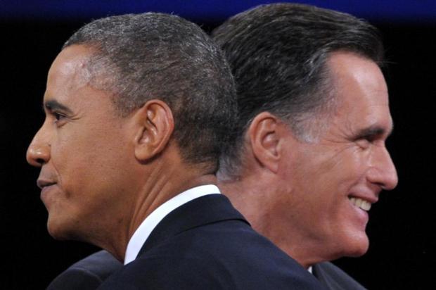 Barack Obama e Mitt Romney: a incógnita das eleições americanas Saul LOEB/AFP Barack Obama e Mitt Romney: a incógnita das eleições americanas Saul LOEB/AFP
