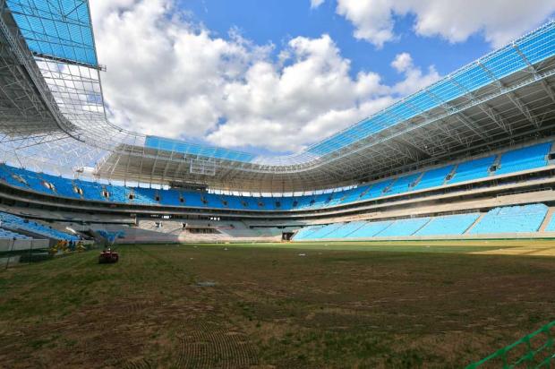 Em fase final de construção, Arena pode receber até três jogos ainda em 2012 Omar Freitas/Agência RBS/