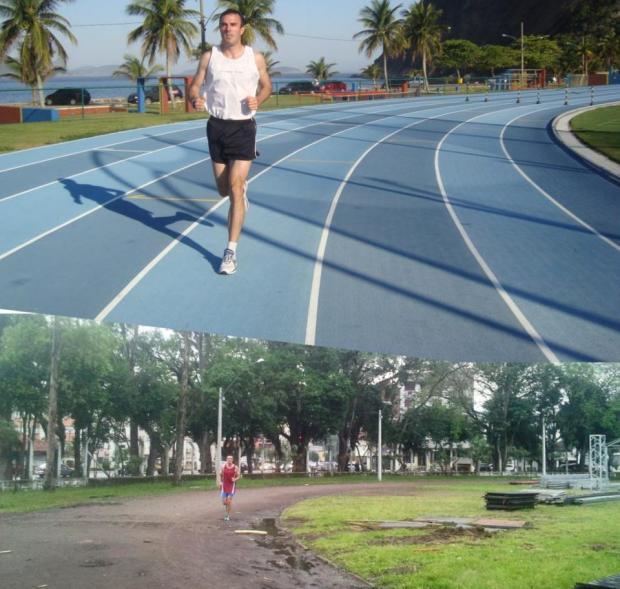 Desabafo de atleta olímpico sobre pista de atletismo de Santa Cruz do Sul repercute no Facebook Arquivo pessoal/Arquivo pessoal Desabafo de atleta olímpico sobre pista de atletismo de Santa Cruz do Sul repercute no Facebook Arquivo pessoal/Arquivo pessoal