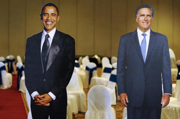 Romney vence em dois redutos republicanos, Obama ganha em Vermont Jose Cabezas/AFP