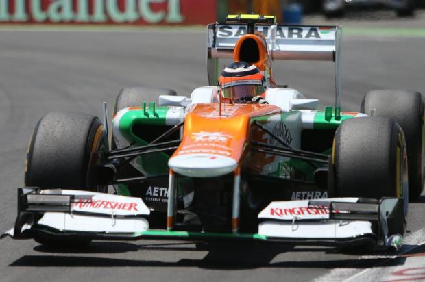 Force India diz que irá mudar foco no campeonato de construtores JOSE JORDAN/AFP Force India diz que irá mudar foco no campeonato de construtores JOSE JORDAN/AFP