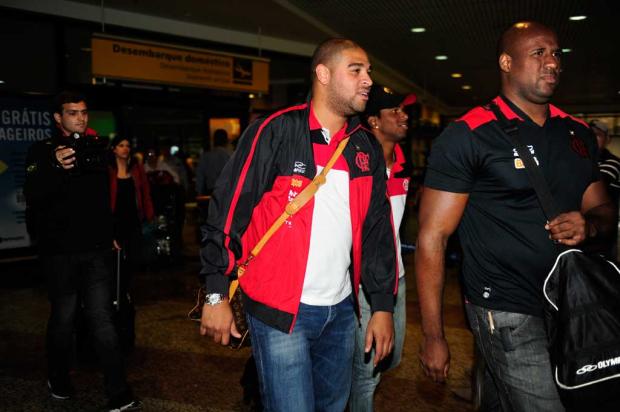 Adriano pede desculpas e ainda sonha com retorno ao Flamengo Ricardo Duarte/Agência RBS/