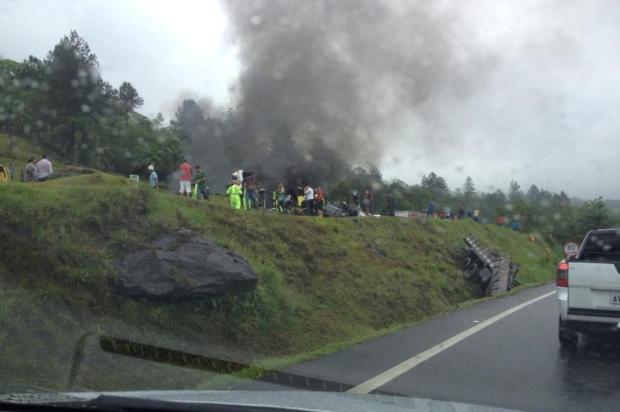 Motorista que causou acidente na BR-376 pode responder por homicídio culposo Valine Casagrande/Arquivo Pessoal Motorista que causou acidente na BR-376 pode responder por homicídio culposo Valine Casagrande/Arquivo Pessoal