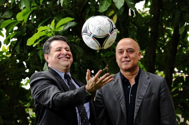 Jorge Machado e Gilmar Veloz: empresários dos milhões Adriana Franciosi/Agencia RBS Jorge Machado e Gilmar Veloz: empresários dos milhões Adriana Franciosi/Agencia RBS