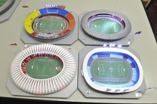 Empresa de Três Coroas se especializa em fabricar réplicas de estádios de futebol Lauro Alves/Agencia RBS