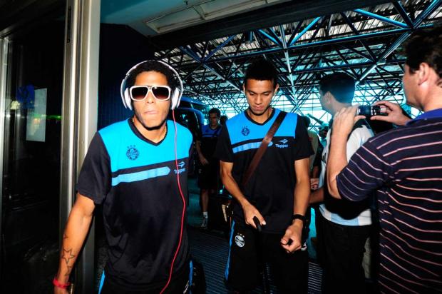 Em busca da semifinal da Sul-Americana, Grêmio embarca para a Colômbia Ricardo Duarte/Agência RBS/