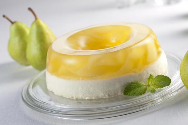 Gelatina de pera para aplacar o calor usapears/Divulgação