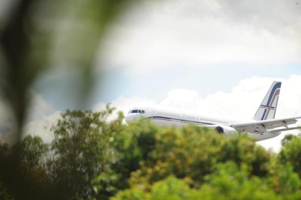 FOTO: Avião de Lady Gaga já pousou Fernando Gomes/Agencia RBS