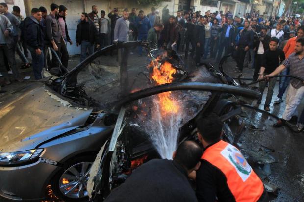 Israel mata chefe de operações militares do Hamas   MAHMUD HAMS/AFP