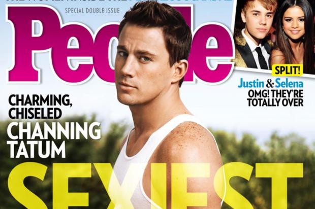 Ator Channing Tatum é eleito o homem mais sexy do mundo  AP Photo/People