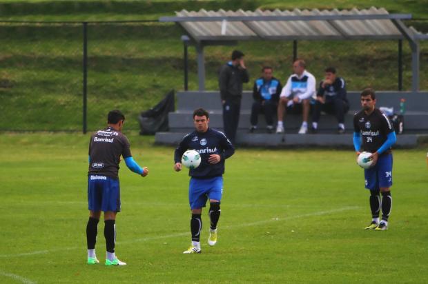 Kleber é aprovado em treino e irá enfrentar o Millonarios nesta quinta-feira Lucas Uebel, Divulgação/ Kleber é aprovado em treino e irá enfrentar o Millonarios nesta quinta-feira Lucas Uebel, Divulgação/