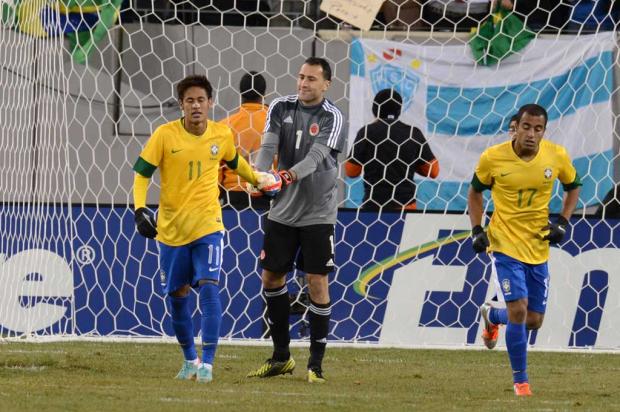 Neymar lamenta pênalti perdido, mas destaca atuação da Seleção Brasileira AFP PHOTO/DON EMMERT/ Neymar lamenta pênalti perdido, mas destaca atuação da Seleção Brasileira AFP PHOTO/DON EMMERT/