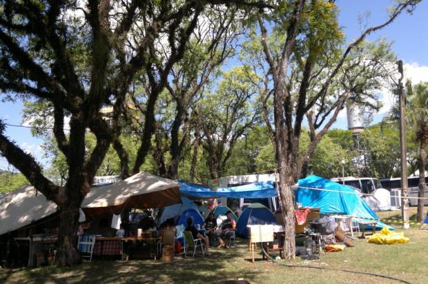 Tradicionalistas de todo o Estado se reúnem no acampamento do Enart em Santa Cruz do Sul Vanessa Kannenberg/Agência RBS