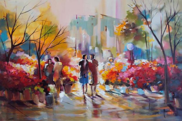 Exposição coletiva reúne obras de 30 artistas em Atlântida Marília Chartune/Divulgação