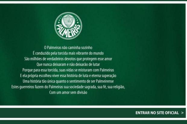Após queda, Palmeiras publica nota oficial e jogadores comentam no Twitter Reprodução/Reprodução Após queda, Palmeiras publica nota oficial e jogadores comentam no Twitter Reprodução/Reprodução