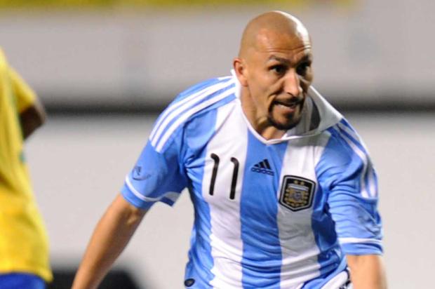 Guiñazu: "Devo muito ao Newell's e seria excelente voltar" AFP PHOTO/Evaristo SA/