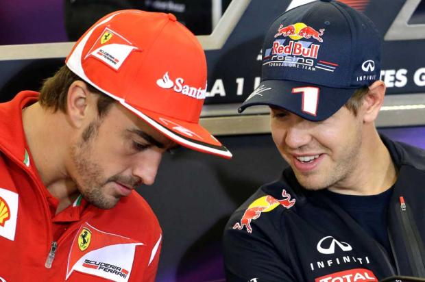 Vettel, sobre o título: "Os adversários tentaram de tudo para nos superar" AP Photo/David J. Phillip/
