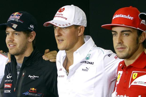 Além do título, Vettel e Alonso brigam por recorde no GP do Brasil Orlando Kissner/AFP