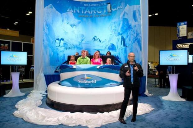 Parque Sea World em Orlando irá inaugurar um simulador móvel de uma expedição na Antártida Divulgação/Imaginadora