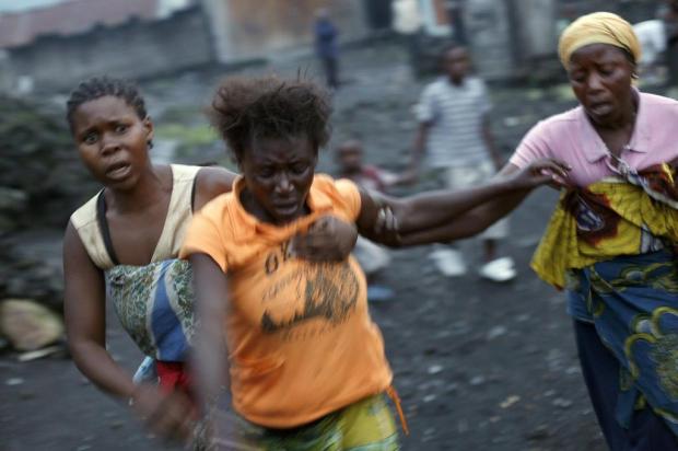 Rebeldes da RD do Congo exigem falar com presidente e combates abalam o país Jerome Delay/AP Rebeldes da RD do Congo exigem falar com presidente e combates abalam o país Jerome Delay/AP