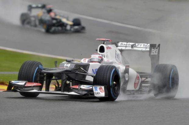 Sauber confirma o mexicano Esteban Gutierrez para a temporada 2013 AFP PHOTO / THOMAS KIENZLE /
