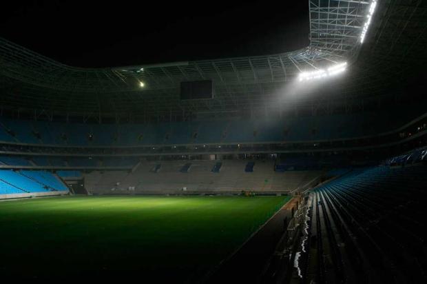 FOTO: Veja o sistema de iluminação da Arena a 15 dias da inauguração Wesley Santos/Press Digital/ FOTO: Veja o sistema de iluminação da Arena a 15 dias da inauguração Wesley Santos/Press Digital/