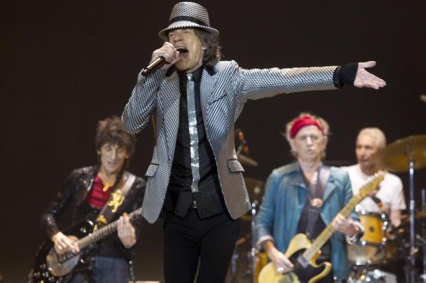 Rolling Stones celebram cinquentenário com show para 20 mil em Londres Joel Ryan/AP Rolling Stones celebram cinquentenário com show para 20 mil em Londres Joel Ryan/AP