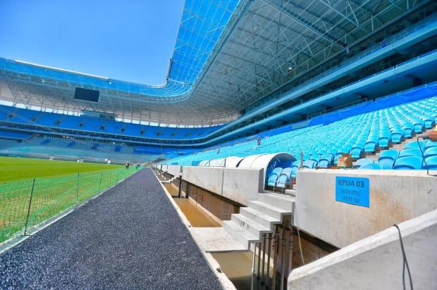 MP ameaça recorrer à Justiça para impedir inauguração da Arena Omar Freitas/Agencia RBS MP ameaça recorrer à Justiça para impedir inauguração da Arena Omar Freitas/Agencia RBS