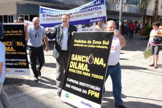 Municípios do sul paralisam atividades para receber royalties do petróleo Laureano Bittencourt/Especial