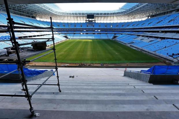 BM libera parcialmente a avalanche nos dois primeiros jogos na Arena Félix Zucco/Agencia RBS