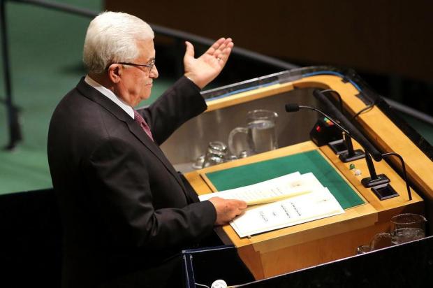 Abbas estimula ONU a firmar 'certidão de nascimento' do Estado palestino Spencer Platt/GETTY IMAGES NORTH AMERICA