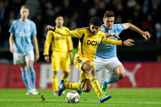 Ex-colorado Taison está na mira do Chelsea SCANPIX SWEDEN, AP/ Ex-colorado Taison está na mira do Chelsea SCANPIX SWEDEN, AP/