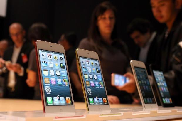 iPhone 5 chega ao Brasil no dia 14 de dezembro Justin Sullivan/AFP iPhone 5 chega ao Brasil no dia 14 de dezembro Justin Sullivan/AFP