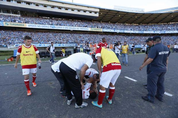 Procurador do STJD diz que Grêmio será julgado pelo rojão Diego Vara/Agência RBS/