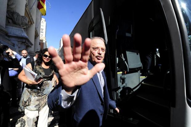 Tarso abre caravana pelo Estado com críticas à imprensa e apresenta site de prestação de contas Ricardo Duarte/Agencia RBS