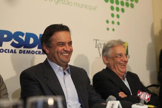 Fernando Henrique lança Aécio para a Presidência da República em 2014 George Gianni/PSDB,Divulgação