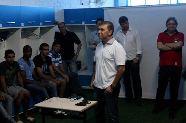 Novo Hamburgo se apresenta e inicia preparação para o Gauchão Bruno Colombo/ECNH/Divulgação/