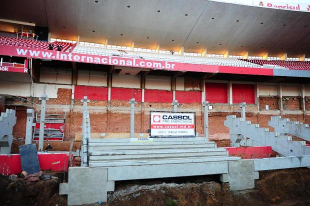 Estádio do Guarani de Palhoça receberá arquibancadas do Beira-Rio Ricardo Duarte/Agencia RBS Estádio do Guarani de Palhoça receberá arquibancadas do Beira-Rio Ricardo Duarte/Agencia RBS