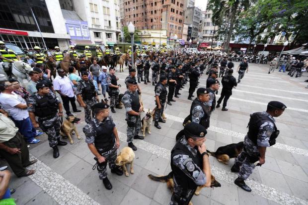 Brigada Militar lança Operação Papai Noel com reforço de 200 policiais no centro de Porto Alegre Ronaldo Bernardi/Agencia RBS