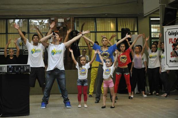 Evento da campanha A Educação Precisa de Respostas encerra atividades no final da tarde em escola de Porto Alegre Marcelo Oliveira/Agencia RBS