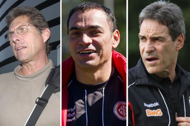 As alternativas para o Inter caso não feche com Dunga Montagem sobre fotos Banco de Dados, ZH/