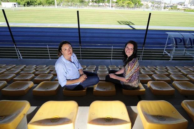 Diana Oliveira e Maristela Kuhn: as mulheres do futebol Ricardo Duarte/Agencia RBS