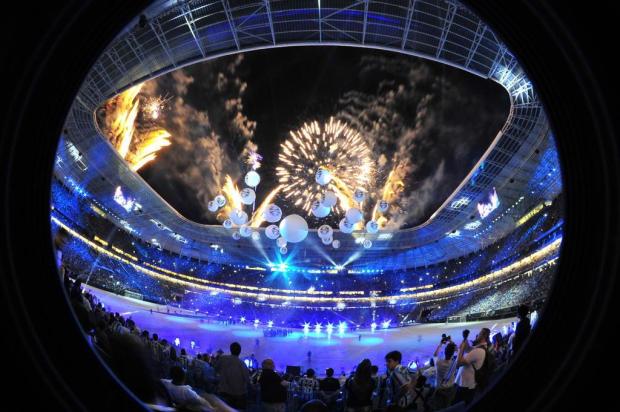 FOTOS: os melhores momentos da inauguração da Arena do Grêmio Omar freitas/Agencia RBS FOTOS: os melhores momentos da inauguração da Arena do Grêmio Omar freitas/Agencia RBS